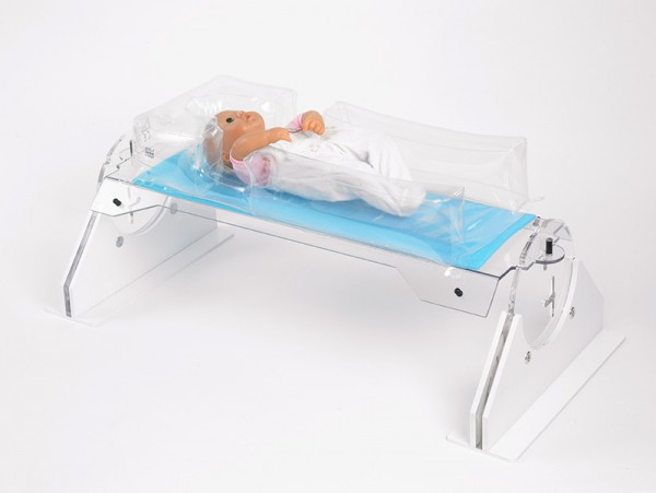 MRT Sicherungssystem Fixierung für Neonaten mit Rotation